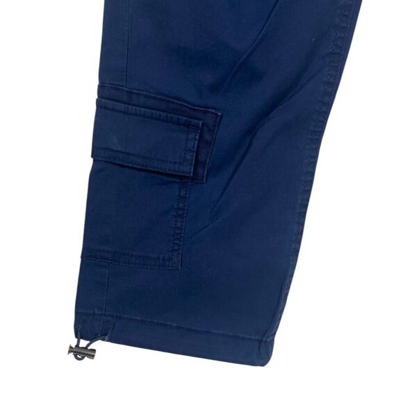 Natural Reflections Size 2 Navy Blue CARGO Pants Cotton Polyester Spandex WP57 - Picture 5 of 11